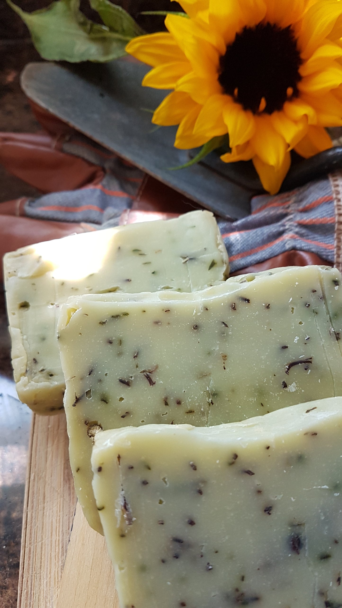 Basil and Pepper Gardeners Soap