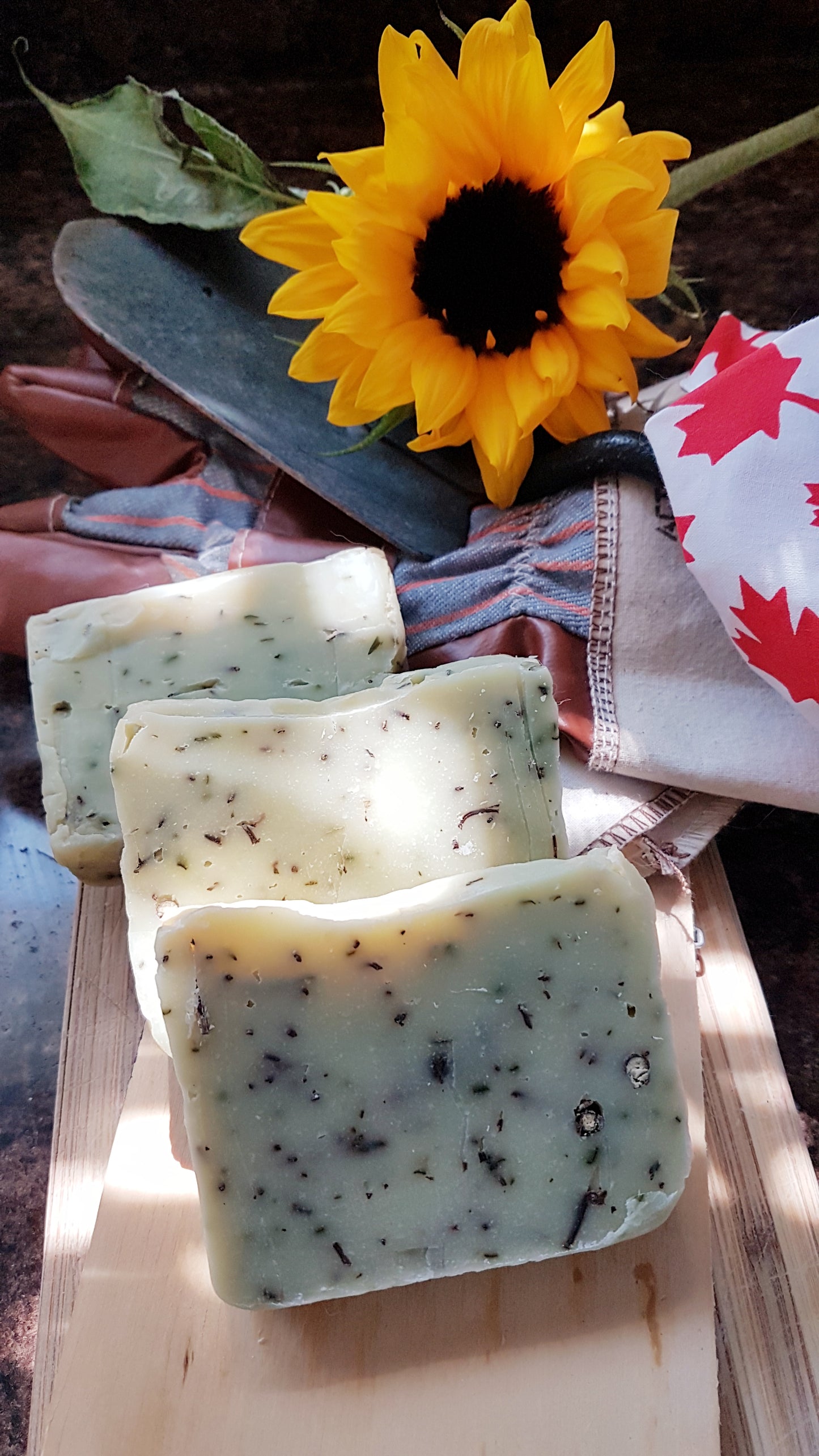 Basil and Pepper Gardeners Soap