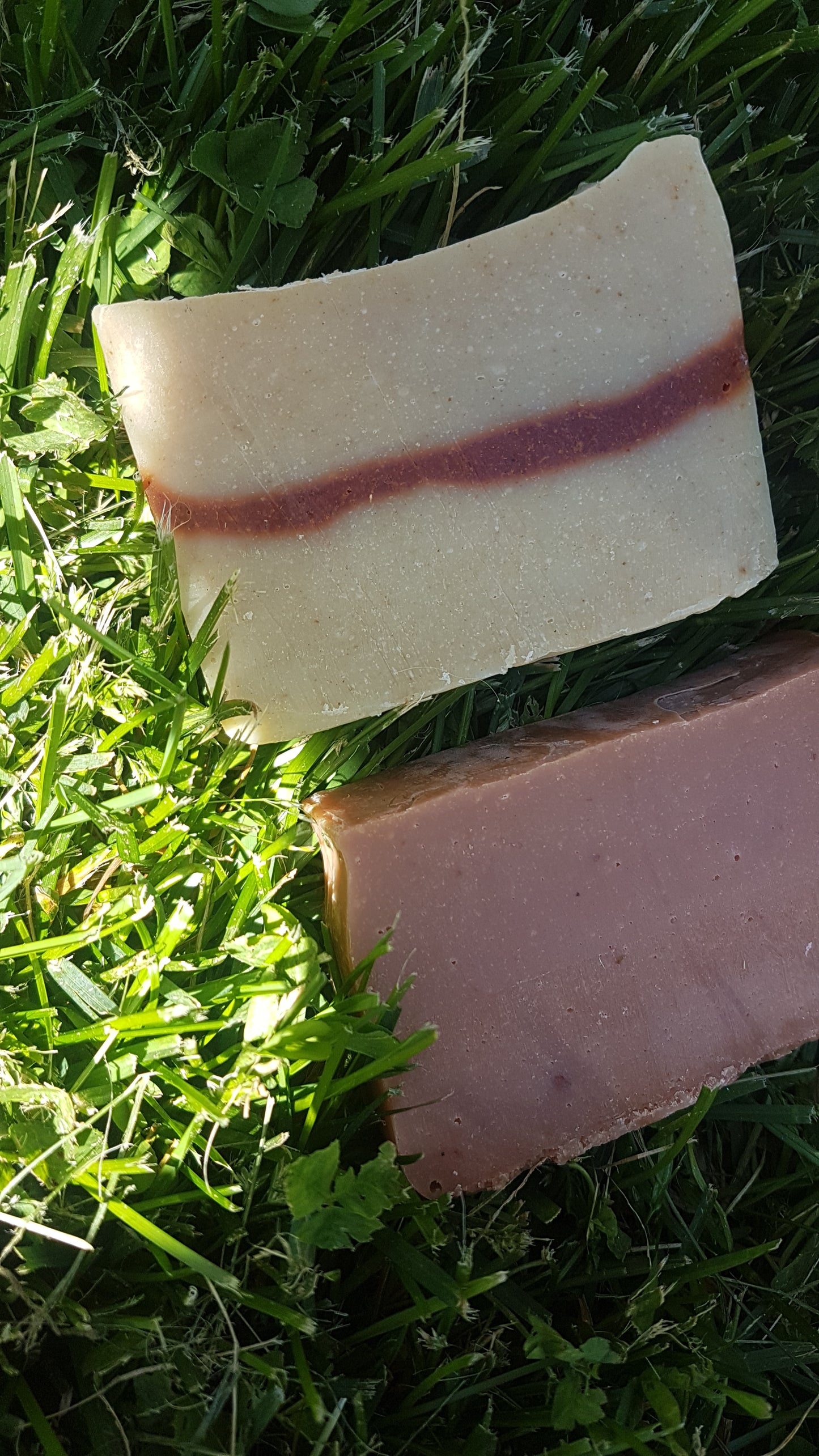 Ginger and Orange Soap with Paprika Swirl