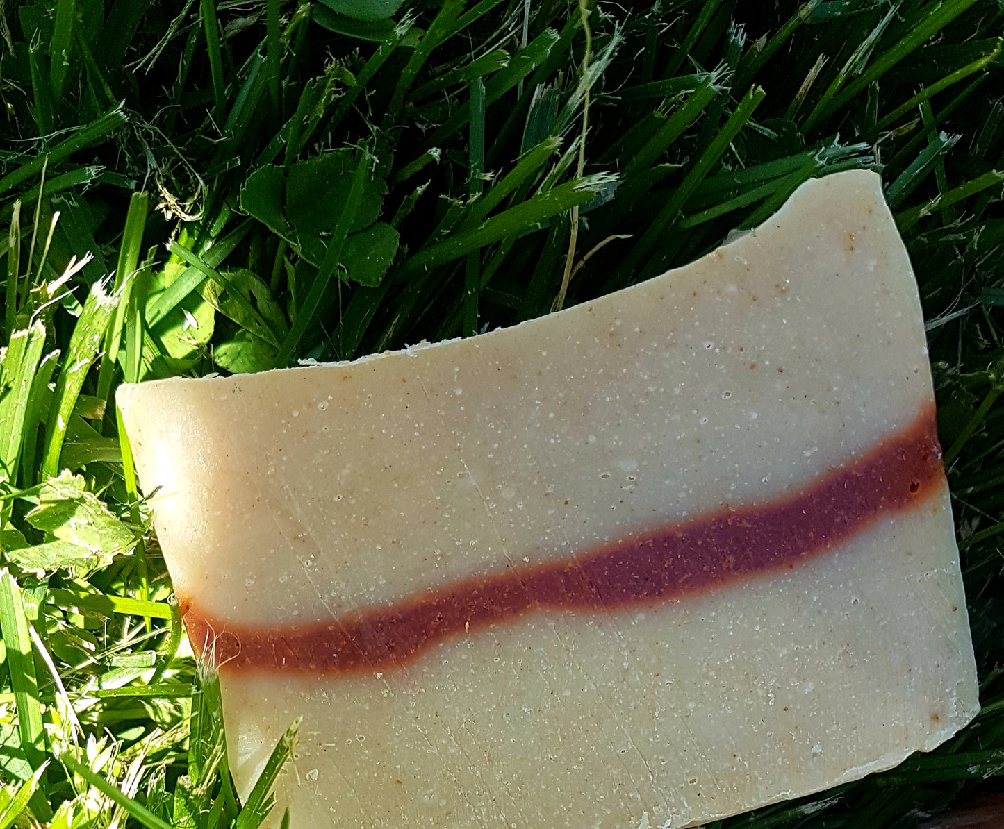 Ginger and Orange Soap with Paprika Swirl