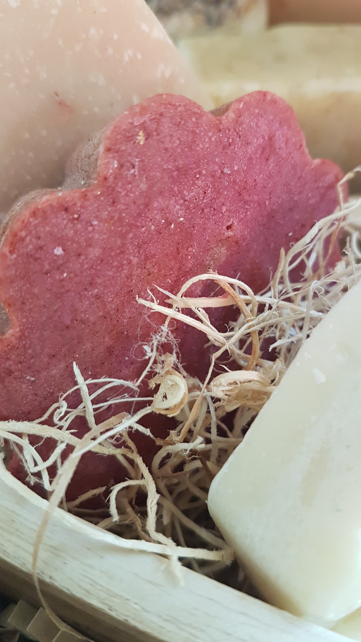 Fluted Rhubarb Circles