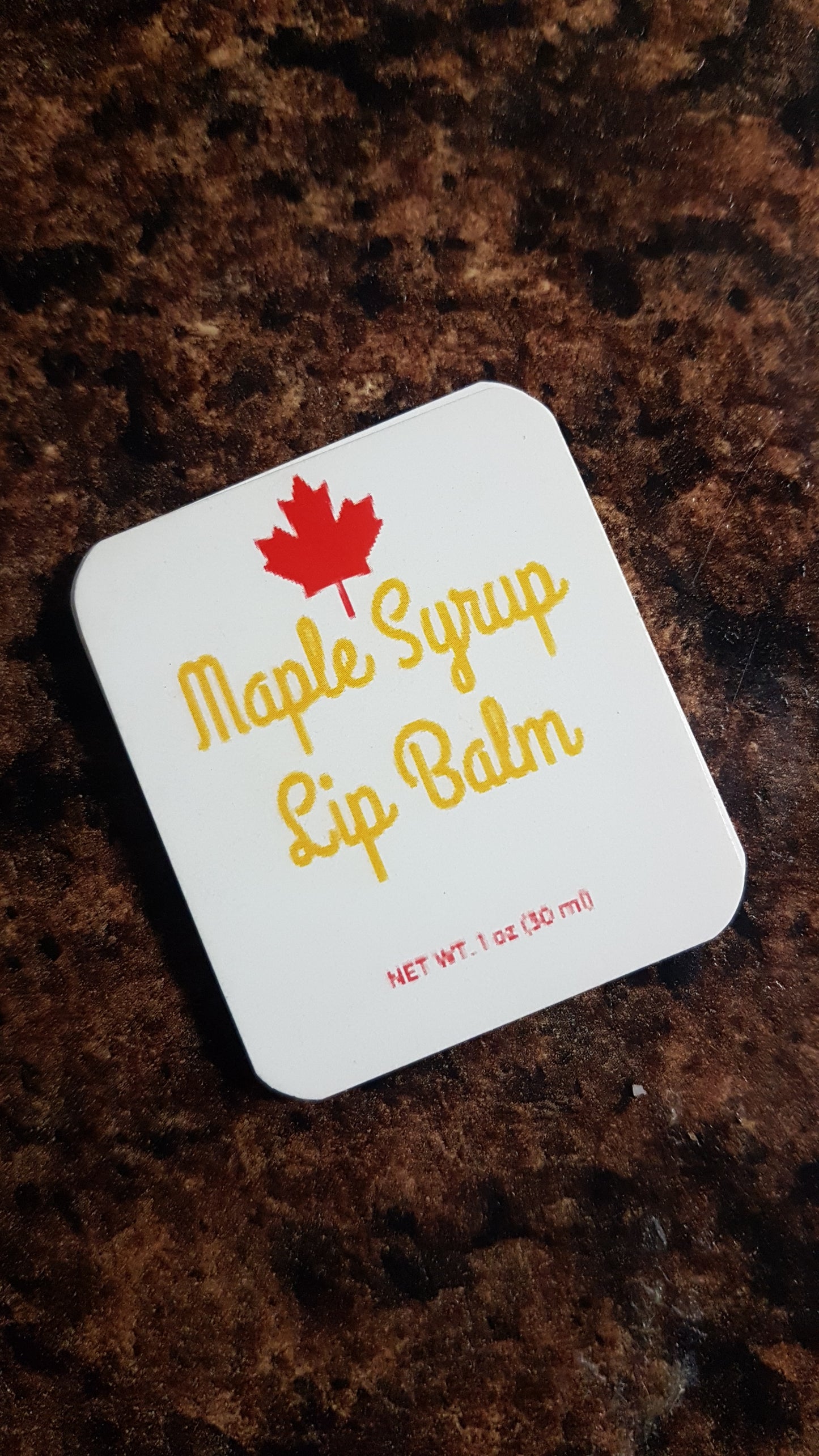 Maple Syrup Lip Balm