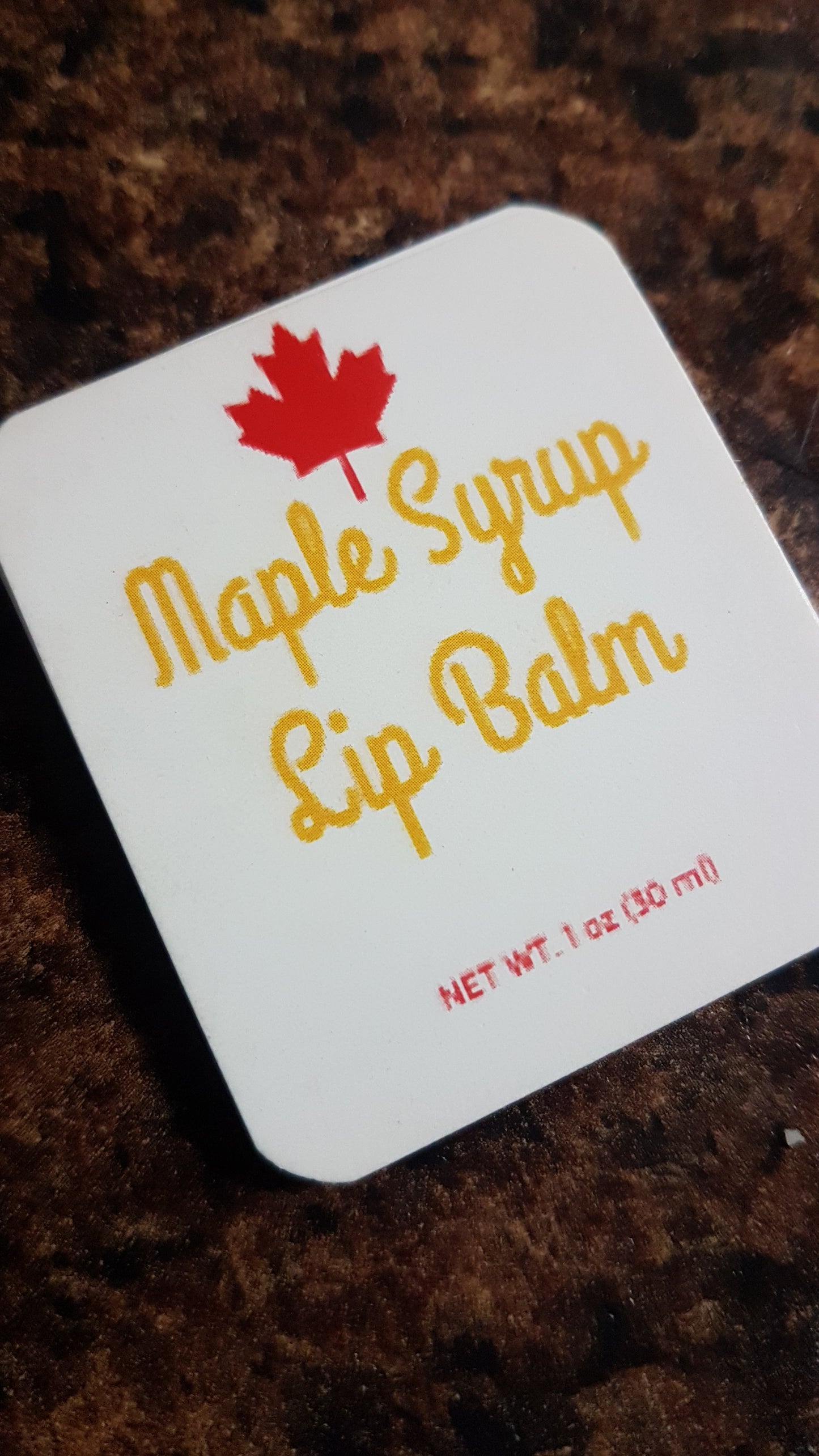 Maple Syrup Lip Balm