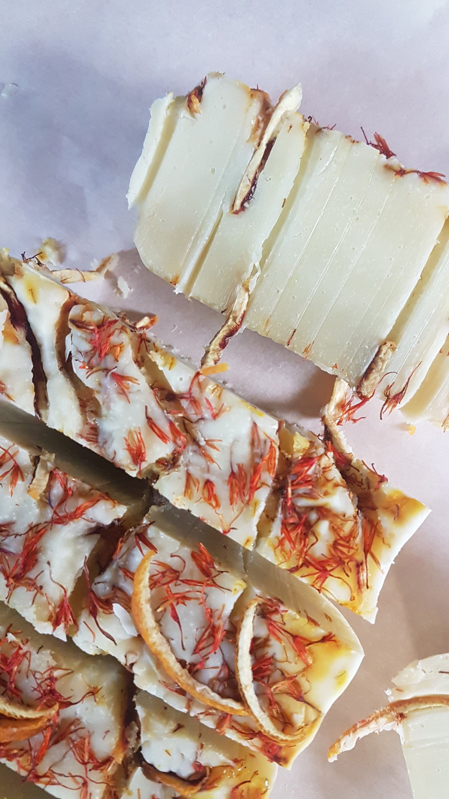 Lemon and Saffron Soap